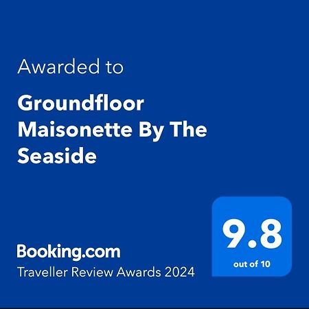 Groundfloor Apartment By The Sea, Fabulous Views Сейнт Полс Бей Екстериор снимка
